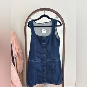 American Eagle Outfitters Blue Denim Dress